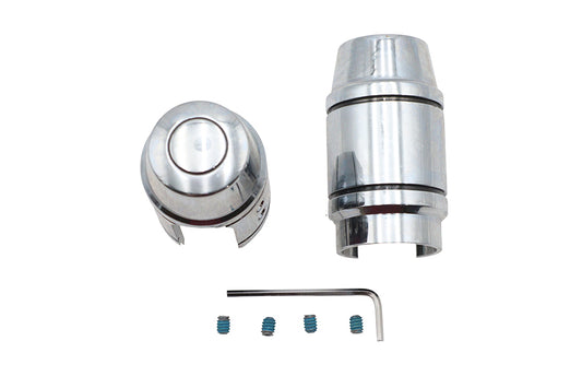 HARLEY Shock Stud Cover Upper Chrome Fits 1991-1999 FXD,
