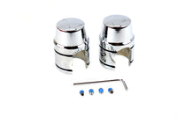 HARLEY Upper Shock Stud Cover Set Chrome Fits 1990-2003 XL,