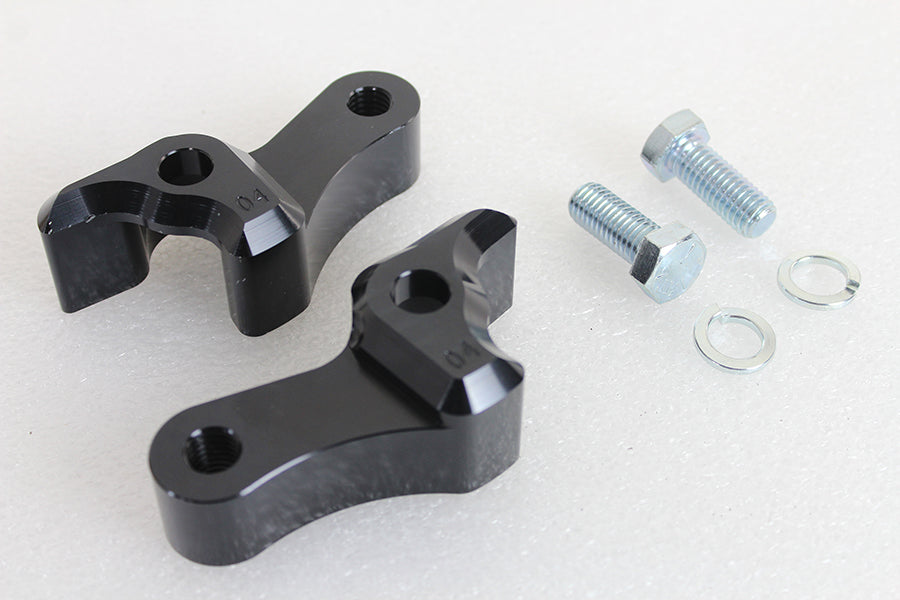 HARLEY Rear Shock Lowering Kit Black Fits 2009-2016 FLT,