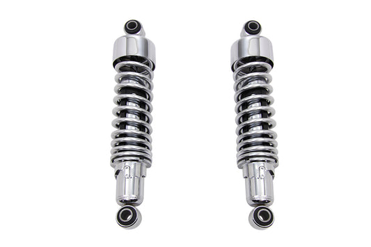 HARLEY 1 inch Lower Shock Set Chrome Fits 2006-2010 XL, 883 2009-UP XL, 1200C