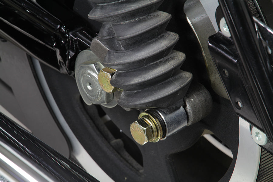 HARLEY Rear Shock Lowering Kit Black Fits 2004-2008 FLT,
