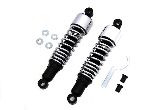 HARLEY 12-1/2 inch FLT Shock Set Chrome Fits 1999-UP FLHR,   1999-UP FLT,   1999-UP FLHT,   1999-UP