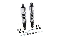 HARLEY 12-1/2 inch FLT Shock Set Chrome Fits 1999-UP FLHR,   1999-UP FLT,   1999-UP FLHT,   1999-UP