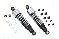 HARLEY 11-1/2 inch FLT Shock Set Chrome Fits 1999-UP FLHR,   1999-UP FLT,   1999-UP FLHT,   1999-UP