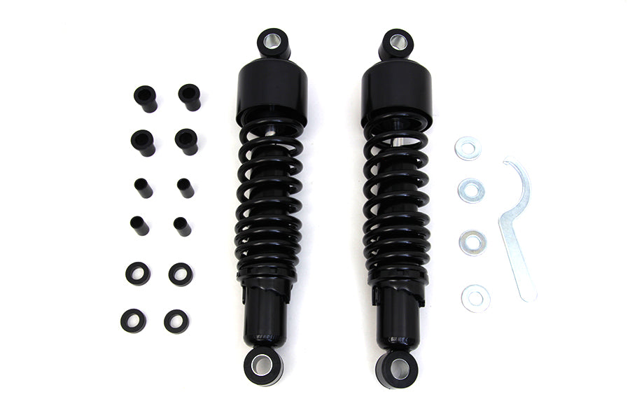 HARLEY 12-1/2 inch FLT Shock Set Black Fits 1999-UP FLHR,   1999-UP FLT,   1999-UP FLHT,   1999-UP F