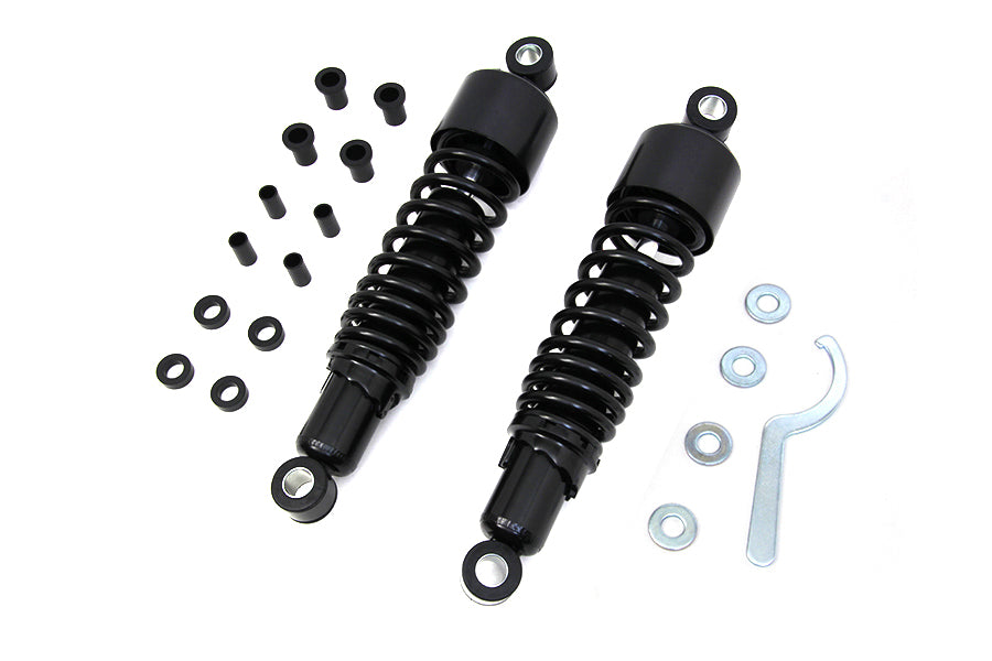 HARLEY 12-1/2 inch FLT Shock Set Black Fits 1999-UP FLHR,   1999-UP FLT,   1999-UP FLHT,   1999-UP F