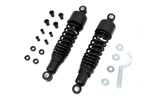 HARLEY 12-1/2 inch FLT Shock Set Black Fits 1999-UP FLHR,   1999-UP FLT,   1999-UP FLHT,   1999-UP F