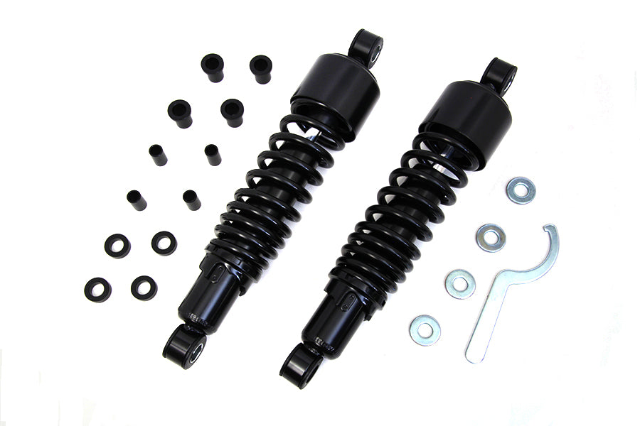 HARLEY 12-1/2 inch FLT Shock Set Black Fits 1999-UP FLHR,   1999-UP FLT,   1999-UP FLHT,   1999-UP F
