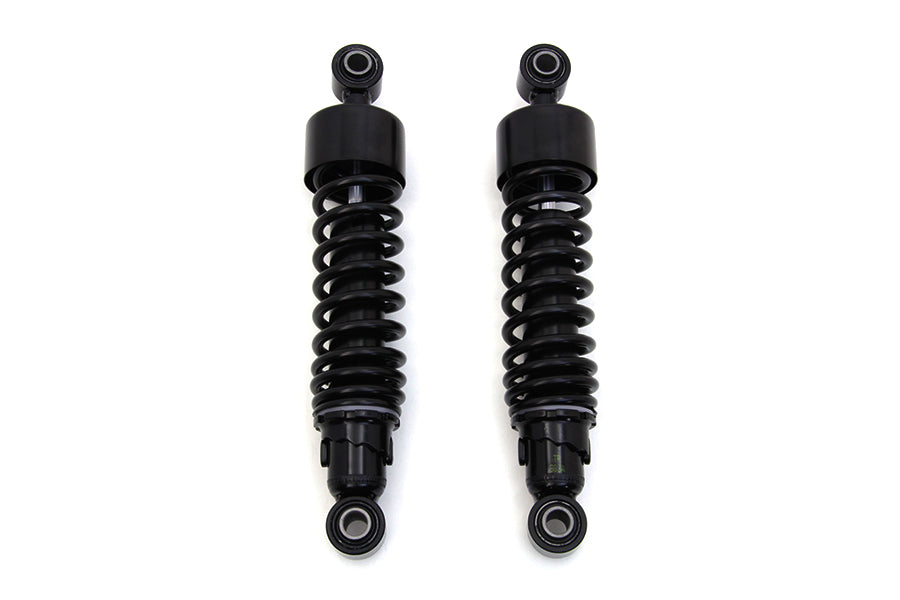 HARLEY 1 inch Lower Shock Set Black Fits 2006-2010 XL, 883 2009-UP XL, 1200C