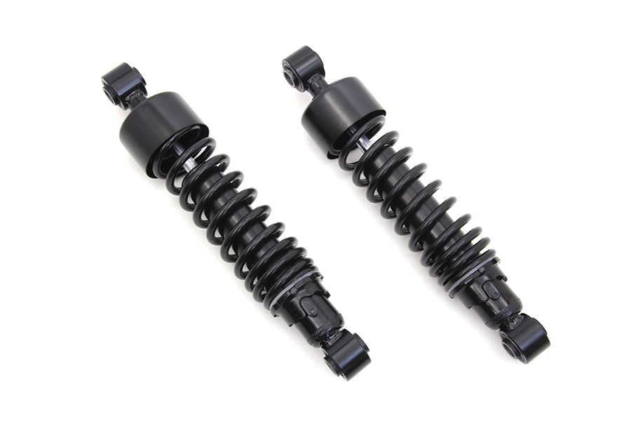 HARLEY 1 inch Lower Shock Set Black Fits 2006-2010 XL, 883 2009-UP XL, 1200C