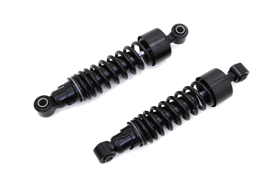 HARLEY 1 inch Lower Shock Set Black Fits 2006-2010 XL, 883 2009-UP XL, 1200C