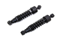 HARLEY 1 inch Lower Shock Set Black Fits 2006-2010 XL, 883 2009-UP XL, 1200C