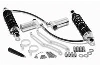 HARLEY Ultima Rear Air Shock Kit Fits 2014-UP FLT,
