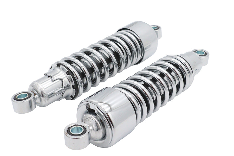HARLEY 11 inch Ultima Chrome Shock Set Fits 1985-1994 FXRD,   1983-1994 FXRT,   1983-1994 FXRT,   19