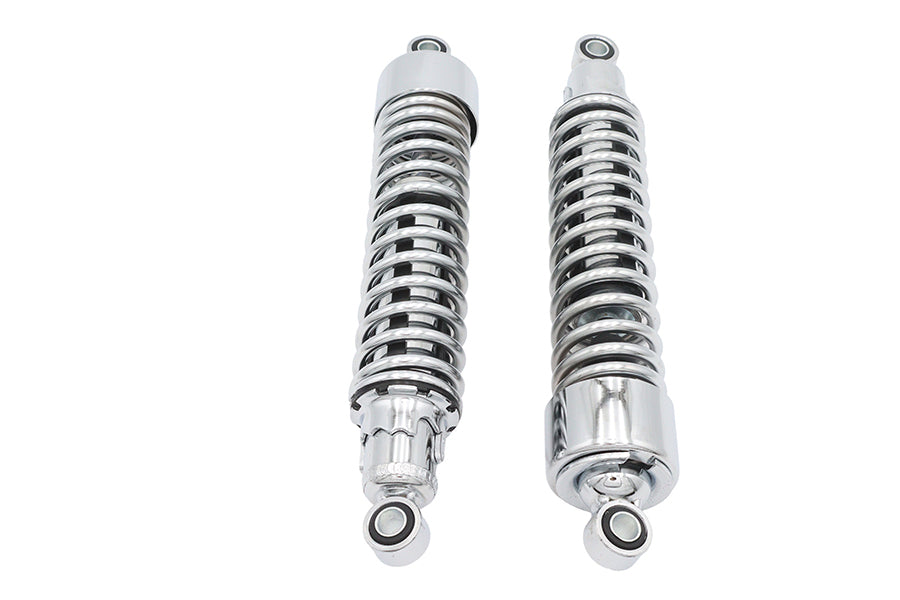 HARLEY 14 inch Ultima Chrome Shock Set Fits 1985-1994 FXRD,   1983-1994 FXRT,   1983-1994 FXRT,   19