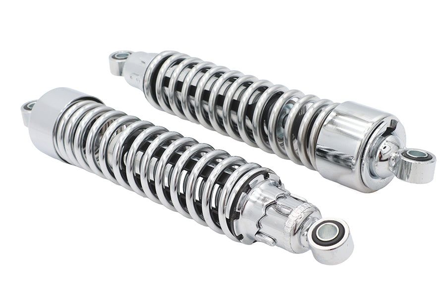HARLEY 14 inch Ultima Chrome Shock Set Fits 1985-1994 FXRD,   1983-1994 FXRT,   1983-1994 FXRT,   19