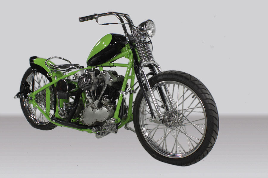 HARLEY 61 inch Green Bobber Kit Fits 1936-1939 EL,