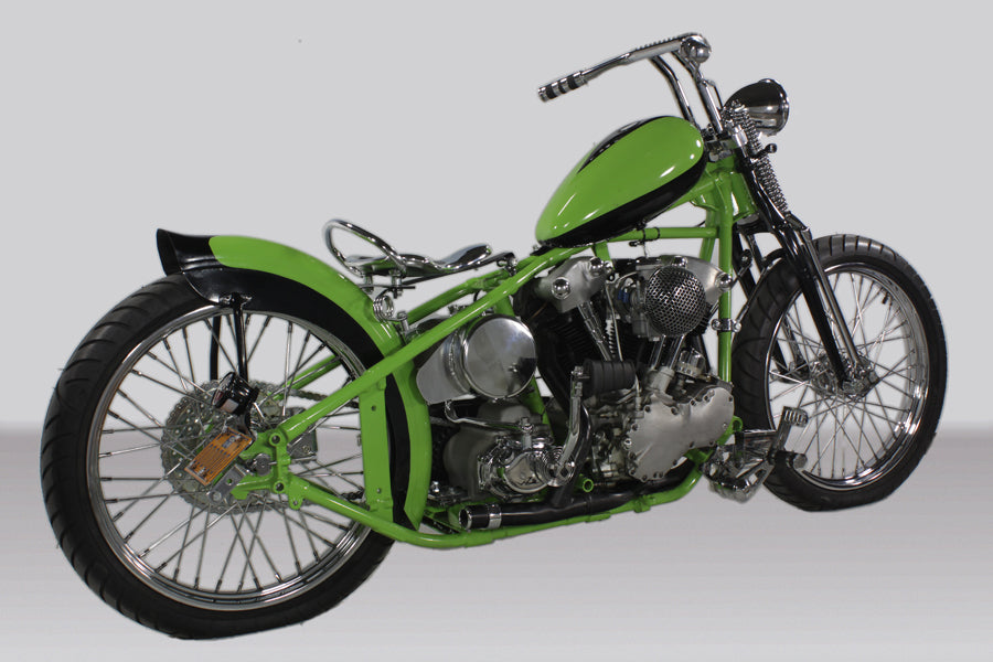 HARLEY 61 inch Green Bobber Kit Fits 1936-1939 EL,