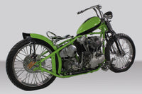 HARLEY 61 inch Green Bobber Kit Fits 1936-1939 EL,