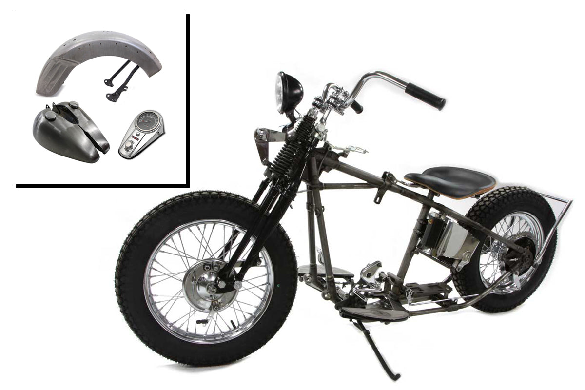 HARLEY Replica Shovelhead/Panhead Bobber Chassis Kit Fits 1948-1984 FL,   1971-1984 FX,