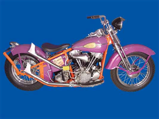 HARLEY 1941 Knucklehead Bobber Bike Kit Chrome Fits 1941-1947 FL,