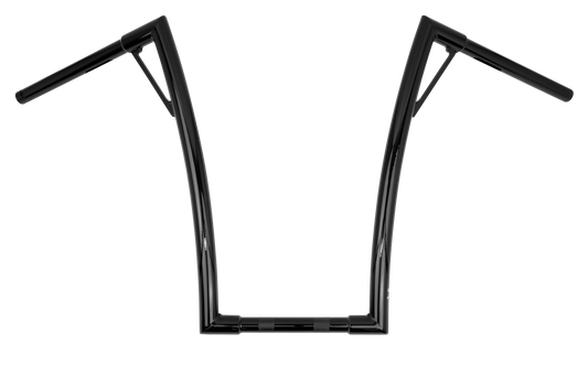 HARLEY BURLY BRAND LOUIE 19" BAR 1.25" BLACK  B12-7011B