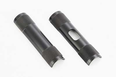 Custom Chrome HARLEY BLACK HANDLEBAR ADAPTER SLEEVE FOR 1-1/4 IN RISERS