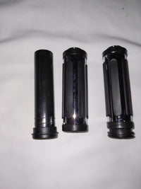 Custom Chrome HARLEY CHROME & RUBBER GRIPS FOR 2008 TO 2012 TOURING MODELS