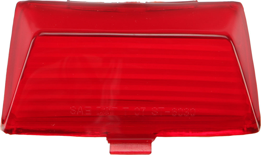 HARLEY HARDDRIVE REAR FENDER TIP LIGHT REPLACEMENT LENS RED  161186