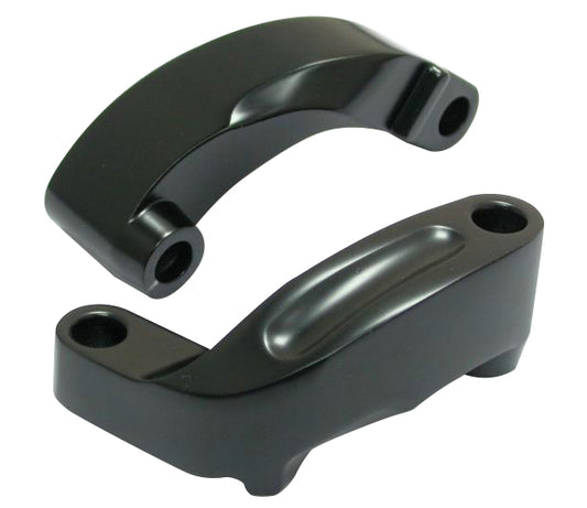 Custom Chrome HARLEY BLACK MIRROR EXTENSION KIT