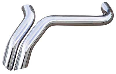 Custom Chrome HARLEY OPTIONAL HEAT SHIELDS FOR 651102 CHROME