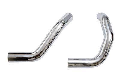 Custom Chrome HARLEY HEATSHIELDS 86-03 CHR