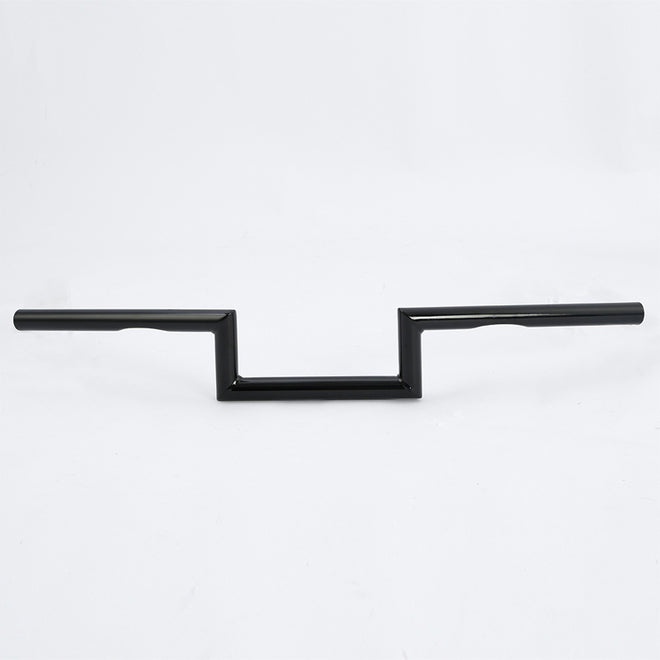 Custom Chrome HARLEY Z BARS- 4 IN WIDEDIMPLED-BLK