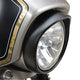 Custom Chrome HARLEY 7 IN HEADLIGHT TRIM RING WITH BU