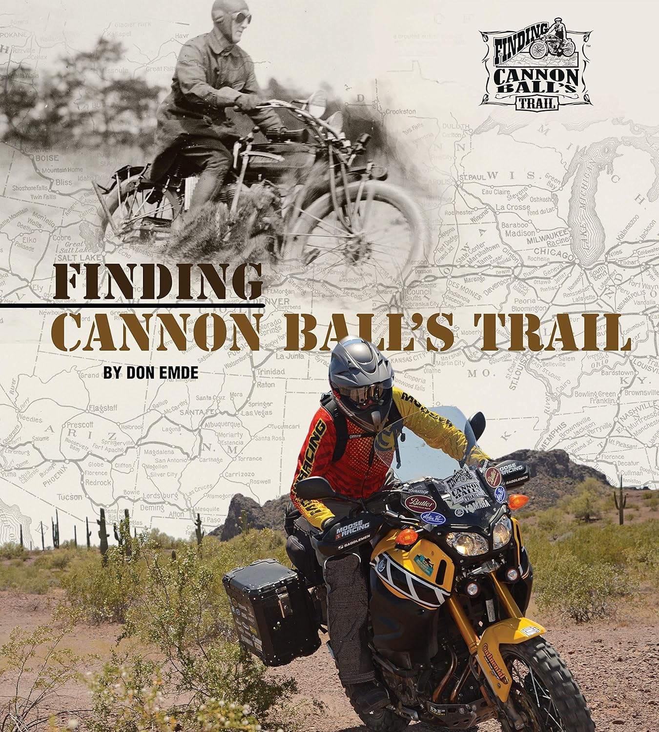 HARLEY Hard Cover Finding Cannonball Trail Book Fits 0-  All,