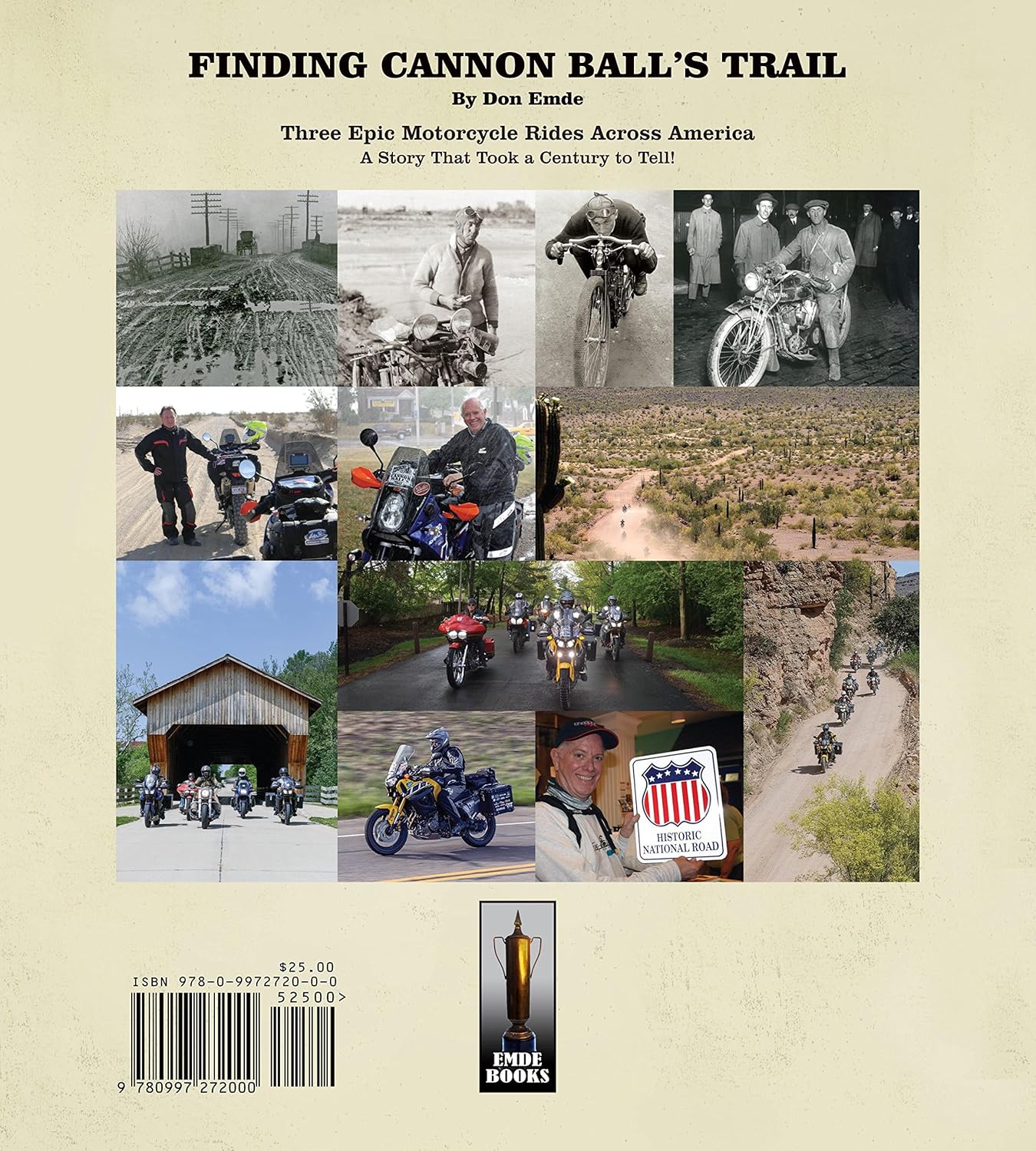 HARLEY Hard Cover Finding Cannonball Trail Book Fits 0-  All,