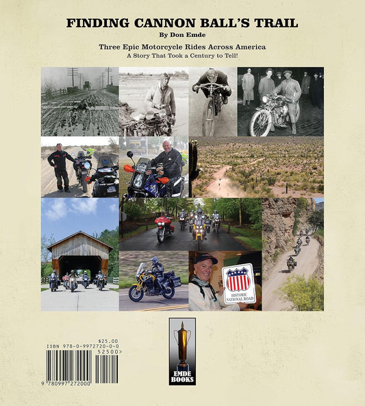 HARLEY Hard Cover Finding Cannonball Trail Book Fits 0-  All,
