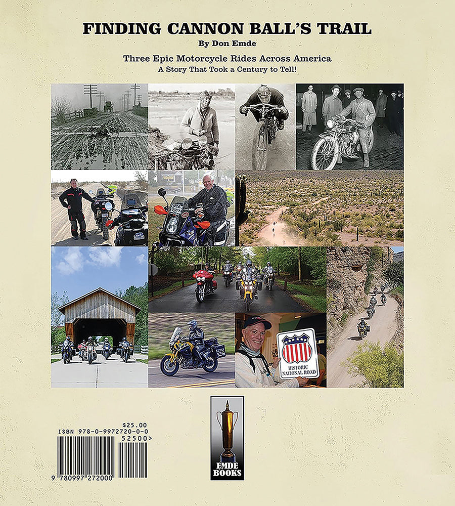 HARLEY Soft Cover Finding Cannonball Trail Book Fits 0-  All,