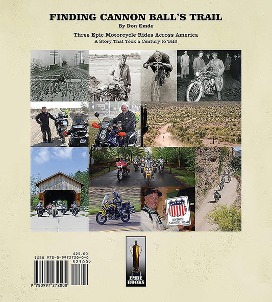 HARLEY Soft Cover Finding Cannonball Trail Book Fits 0-  All,