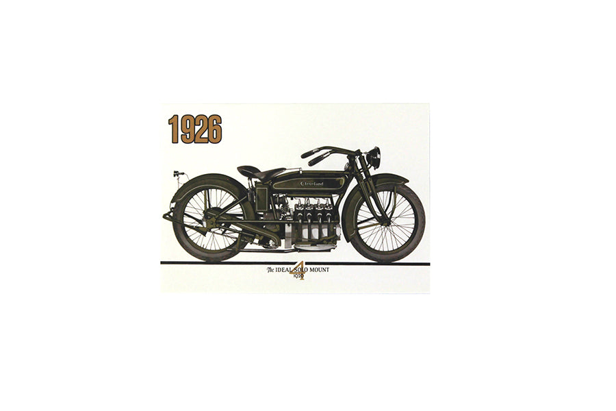 HARLEY Cleveland Greeting Card Fits 0-  All,
