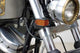 Custom Chrome HARLEY BLK FORK MNT SIDEVIEW MRKR LIGHT