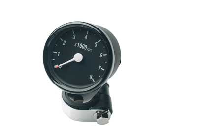 Custom Chrome HARLEY MINI-ELECTRIC TACH BLK