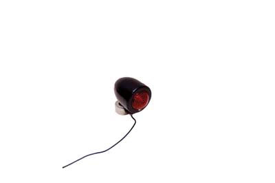 Custom Chrome HARLEY MARKER LIGHT RED 12 VOLT BLK