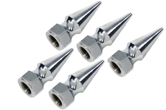 HARLEY Chrome Pike Nut Fine 1/4 inch-28 Thread Fits 0-  All, Models