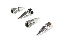 HARLEY Chrome Pike Nut Fine 5/16 inch-24 Thread Fits 0-  All, Models