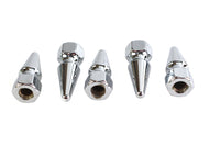 HARLEY Chrome Pike Nut 1/4 inch-20 Coarse Thread Fits 0-  All, Models