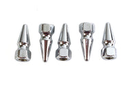 HARLEY Chrome Pike Nut 1/4 inch-20 Coarse Thread Fits 0-  All, Models
