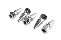 HARLEY Chrome Pike Nut 1/4 inch-20 Coarse Thread Fits 0-  All, Models