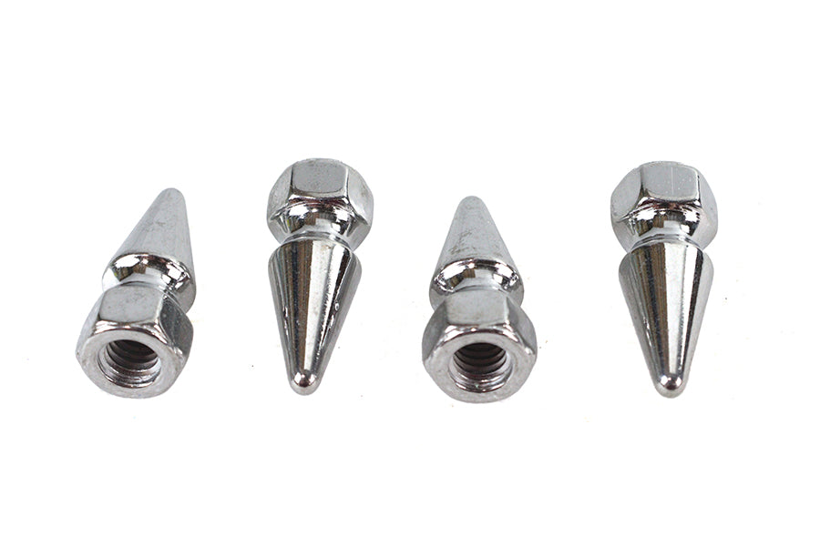 HARLEY Chrome Pike Nut 5/16 inch-18 Coarse Thread Fits 0-  All, Models
