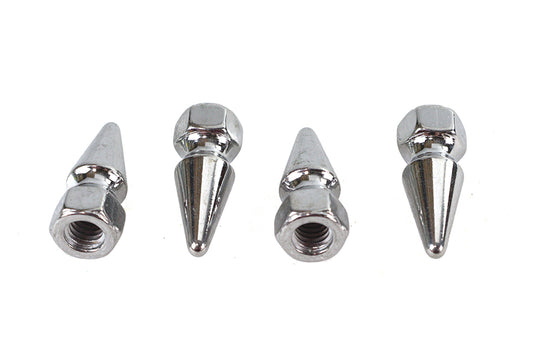 HARLEY Chrome Pike Nut 5/16 inch-18 Coarse Thread Fits 0-  All, Models